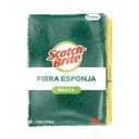 Esponja Doble Uso Mediano Scotch Brite