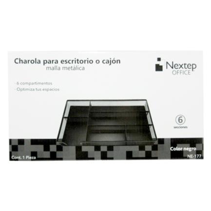 Organizador P/Cajon 6 Div Metal Nextep