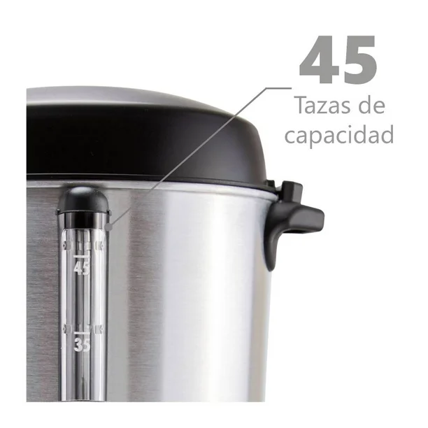 Cafetera 45 Tazas Acero Inoxidable Hamilton Beach