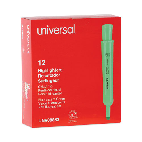 Marcador Fluorescente Universal Verde