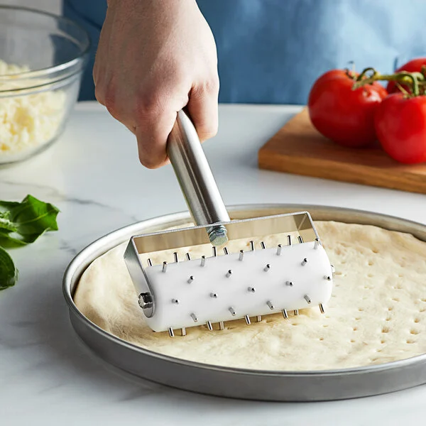 Rodillo Para Pizza 5" Acero Inoxidable Slrd038