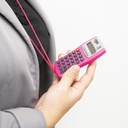 Calculadora 8Dig Bolsillo C/Cordon Bazic