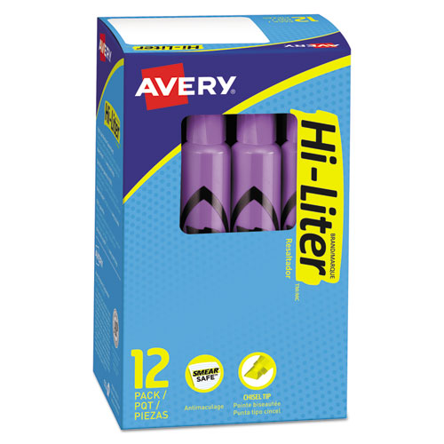 Marcador Fluorescente Hi-Liter Morado