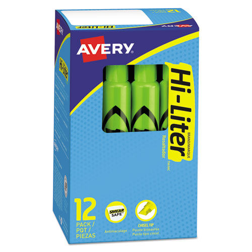 Marcador Fluorescente Hi-Liter Verde