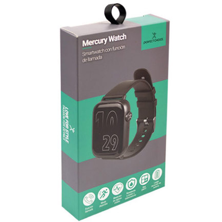 Reloj Smartwatch Hearty Mercury PC-270157 Negro Perfect Choice 