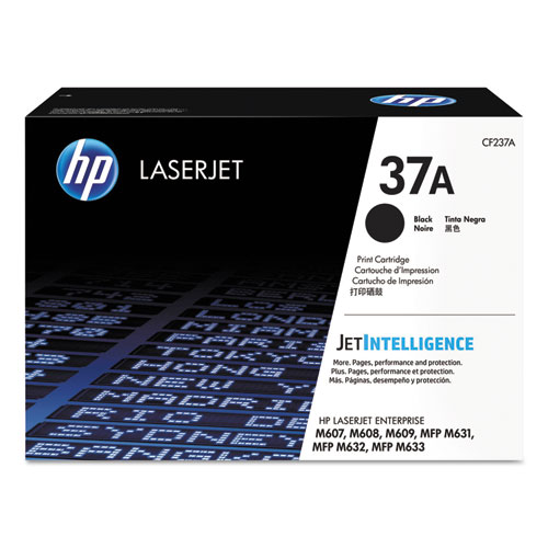 Toner HP #37A Negro