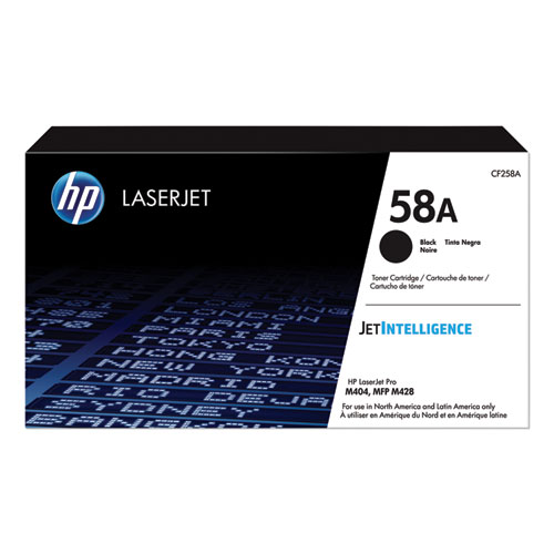 Toner HP #58A Negro