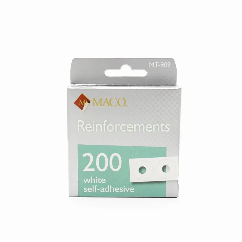 Refuerzo para Hoja de carpeta Con 200 Pza Maco
