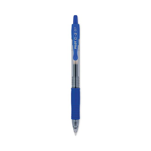 Pluma Pilot G2 Punta Fina 0.7 mm Azul