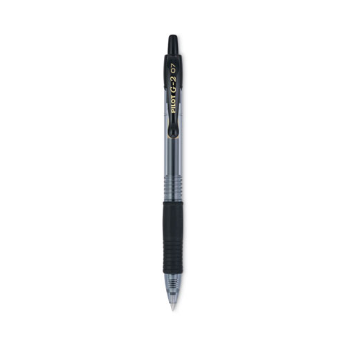 Pluma Pilot G2 Punta Fina 0.7 mm Negro