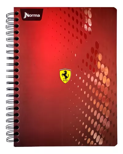 Cuaderno Espiral Profesional Do Raya Ferrari con 200 Hojas