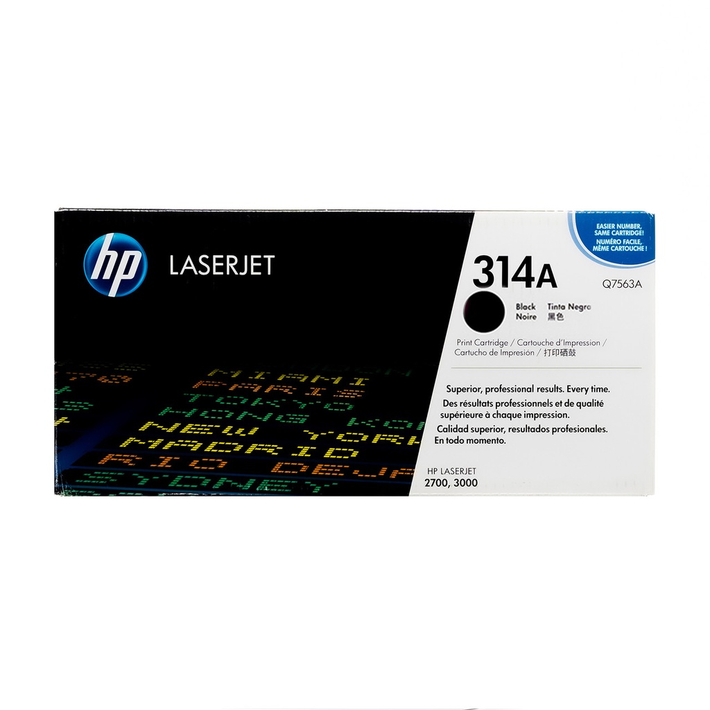 Toner HP #314 Negro