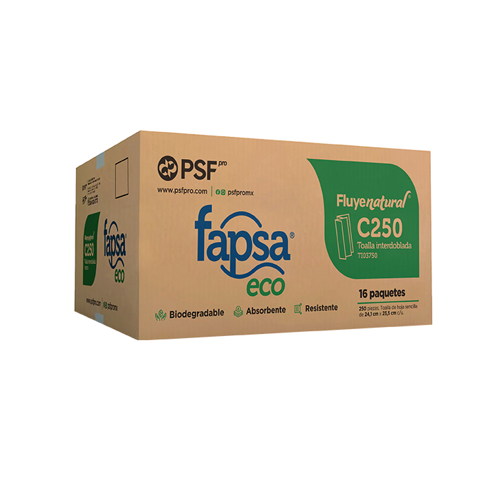 Toalla Interdoblada Cafe Fapsa Eco con C250 