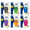 Sacapuntas de Plastico 1 Orificio con Deposito Bazic