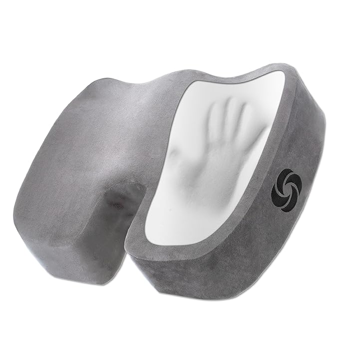 Soporte Lumbar con Espuma Tipo Silla Gris Samsonite