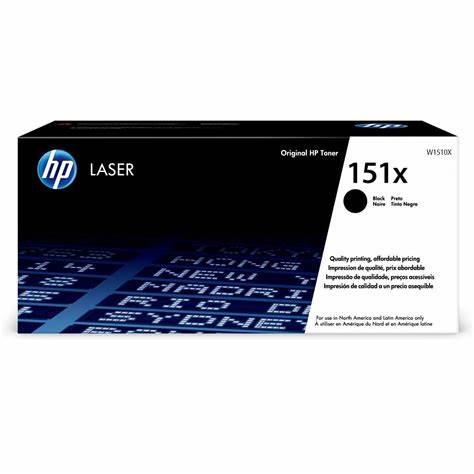 Toner HP #151X Negro