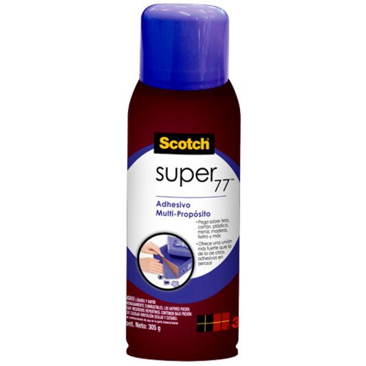 Pegamento en Aerosol Scotch Super 77 10.7 oz 305 g 
