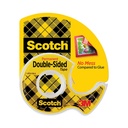 Cinta Adhesiva Doble Lado con Despachador 1/2'' x 6.9 yd (12 mm x 6.3 m) Scotch