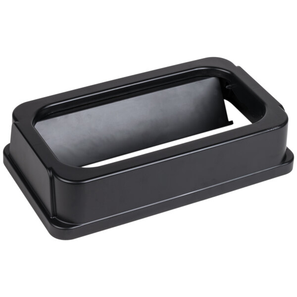 Tapa Balancin para Bote de Basura de 23 Galones Rectangular Negro Oscilante Continental 