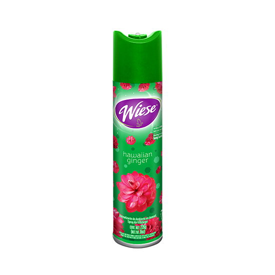 Aromatizante Wiese Grande En Aerosol Hawaiian Ginger 226G (08 Oz)