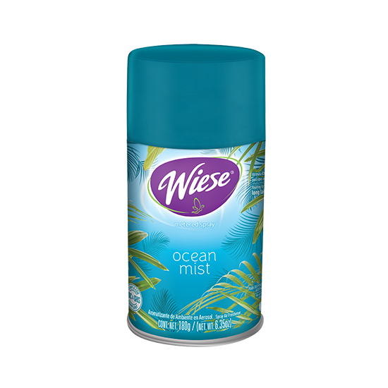 Aromatizante Time Wiese en Aerosol Brisa Marina (Ocean Mist) 180 g