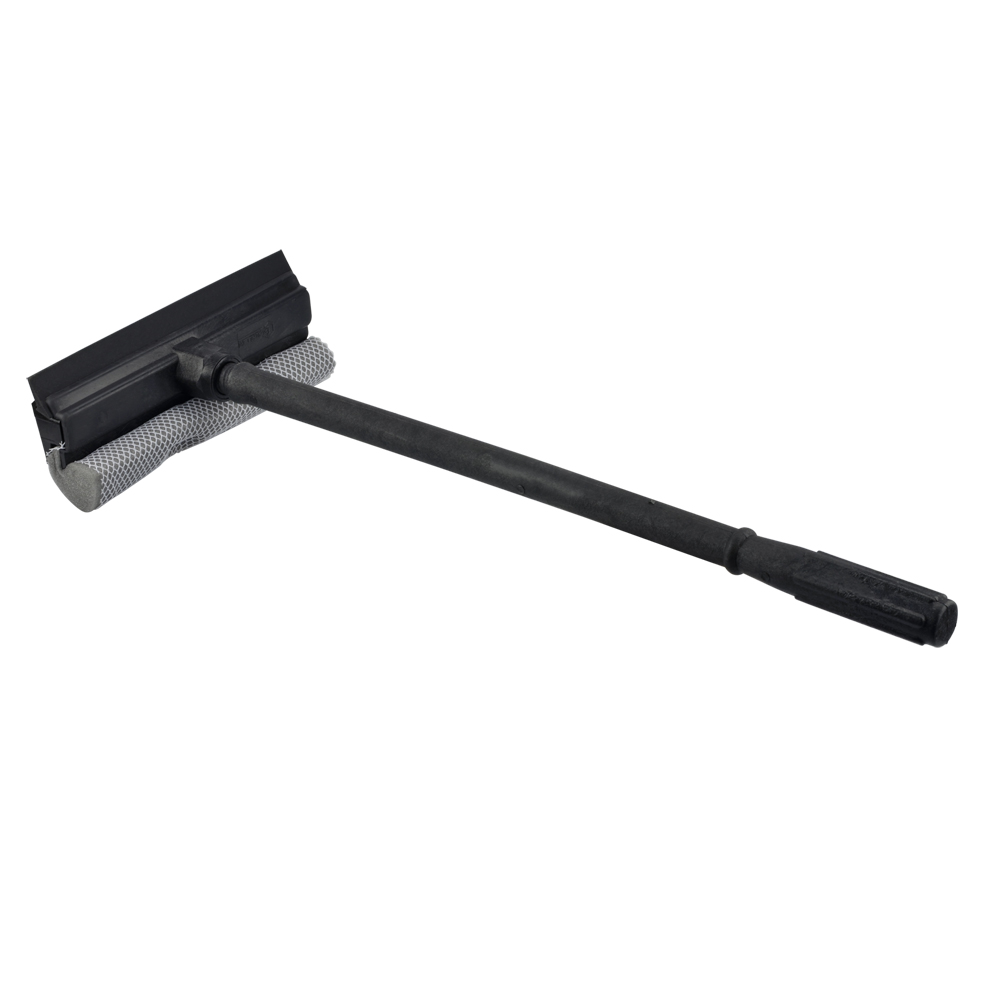 Jalador para Parabrisas Negro 20" Mango Corto de Plastico 