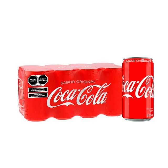 Refresco en Lata Coca-Cola 355 mL con 24