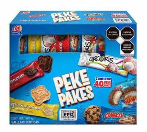 Galleta Surtido Pekepakes con 40 