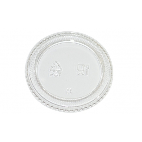 Tapa para Vaso de Plastico 1 oz Axxion 50/50 con 2500 Piezas 