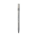 Pluma Bic Roundstic Punta Mediana 1.0 mm Negro