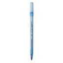 Pluma Bic Roundstic Punta Fina 0.8 mm Azul 