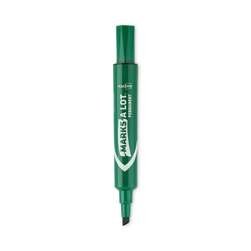 Marcador Permanente Marks-Alot Verde