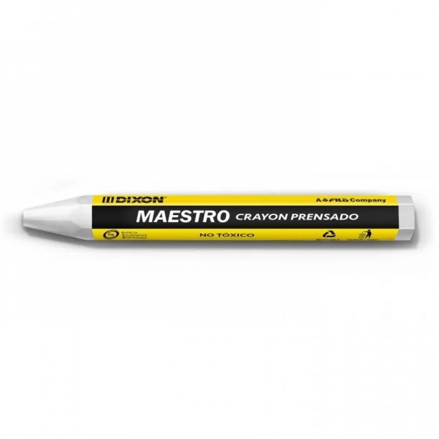 Marcador de Crayon Dixon Maestro Blanco 