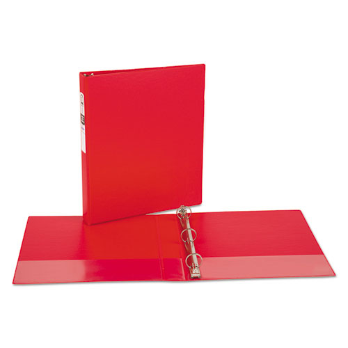 Carpeta Roja con Mica 1.5" Aro "O" Bazic