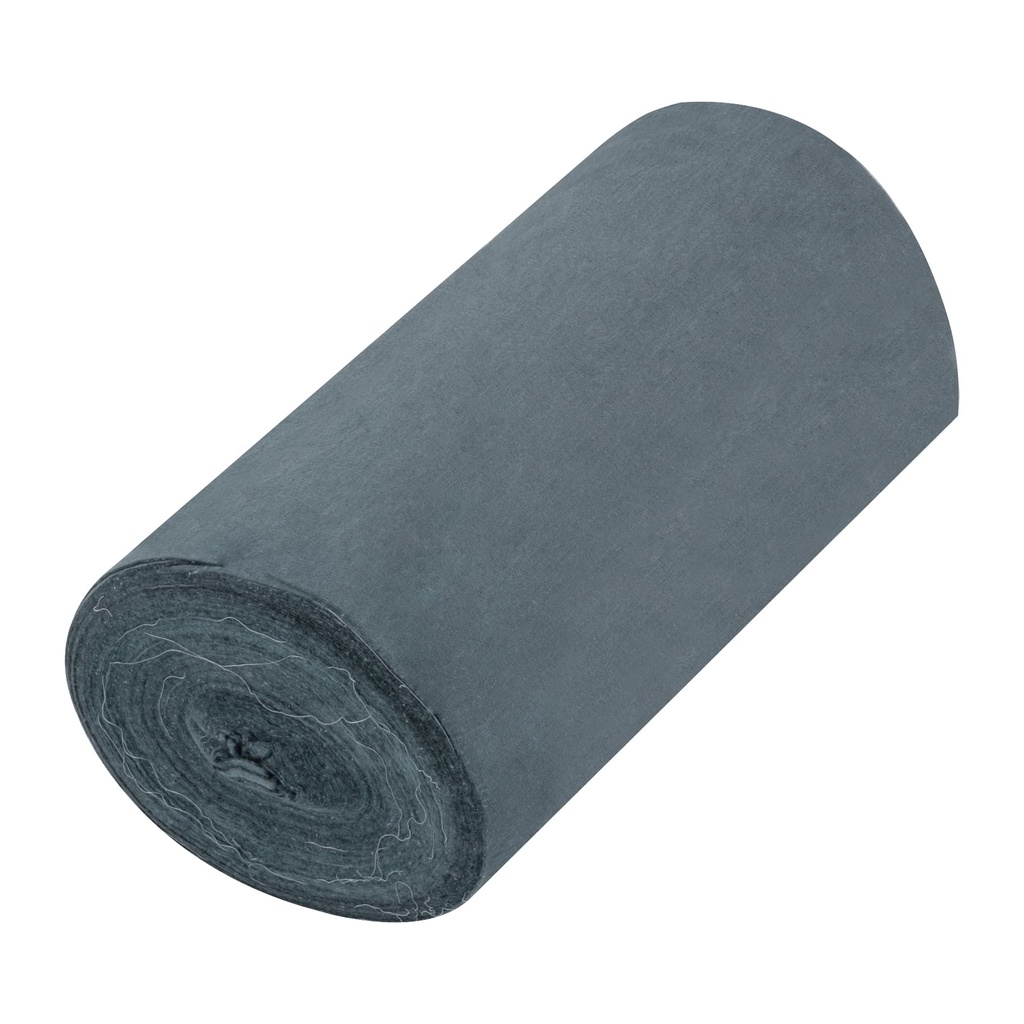 Franela Sin Aceite Por Rollo Gris con 50 m Klintek