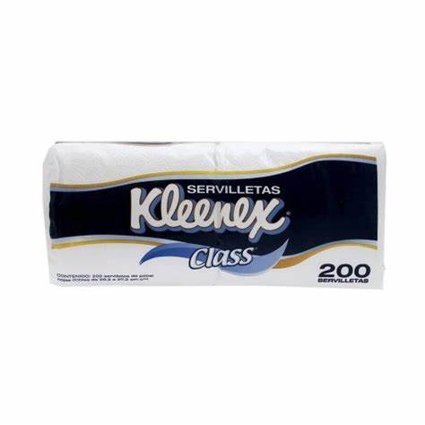 Servilleta Blanca Kleenex Class con 200