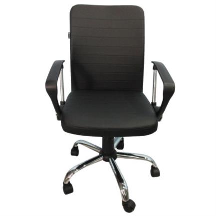 Silla Ejecutiva Reclinable Polipiel Negra Nextep
