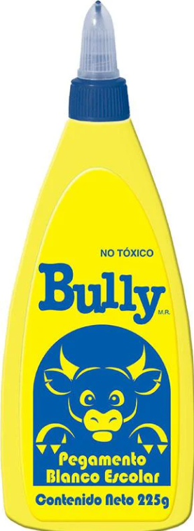 Pegamento Liquido Blanco Bully 225g 