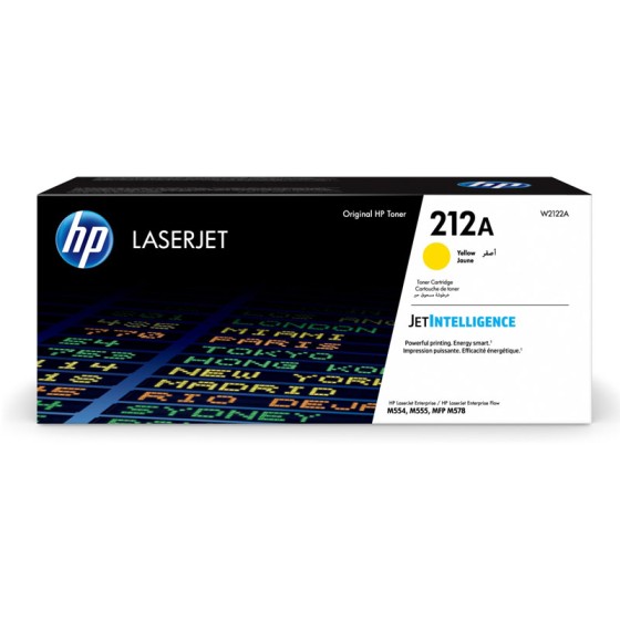 Toner HP #212A Amarillo