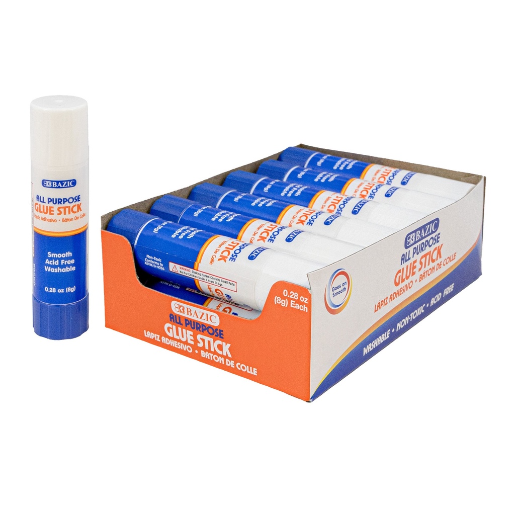 Pegamento en Barra Bazic 8 g (0.28 oz)  