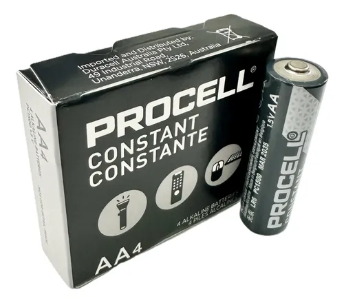 Bateria AA Procell Duracell C/4