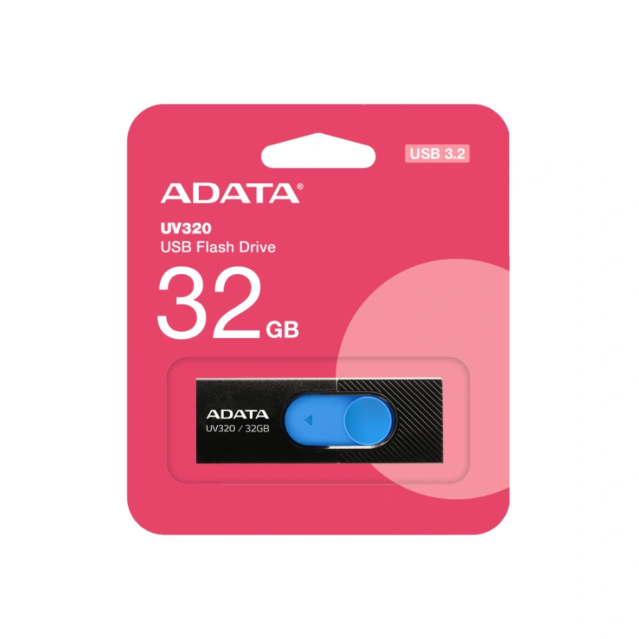 Memoria USB 32gb UV320 Negro-Azul