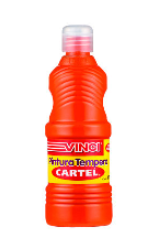 Tempera Vinci 473mL Naranja