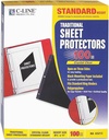 Protector de Hojas para Carpeta 8.5x11" con 100 C-Line 