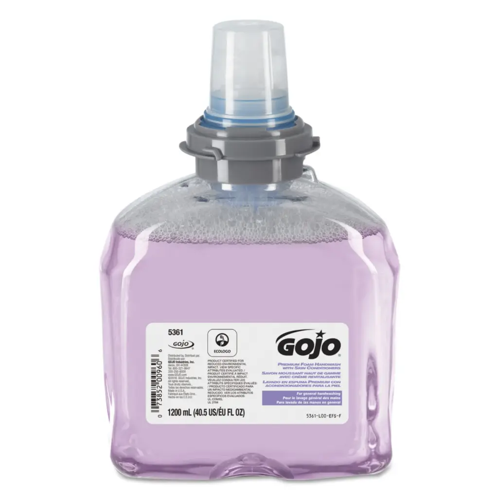 Jabon Foam Gojo 1200mL TFX #5361-02 Con 2