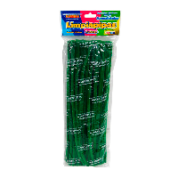 Limpiapipas Pascua Verde Bandera Paquete con 100 