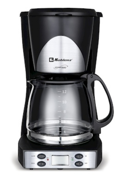 Cafetera para 12 Tazas Koblenz Negro 