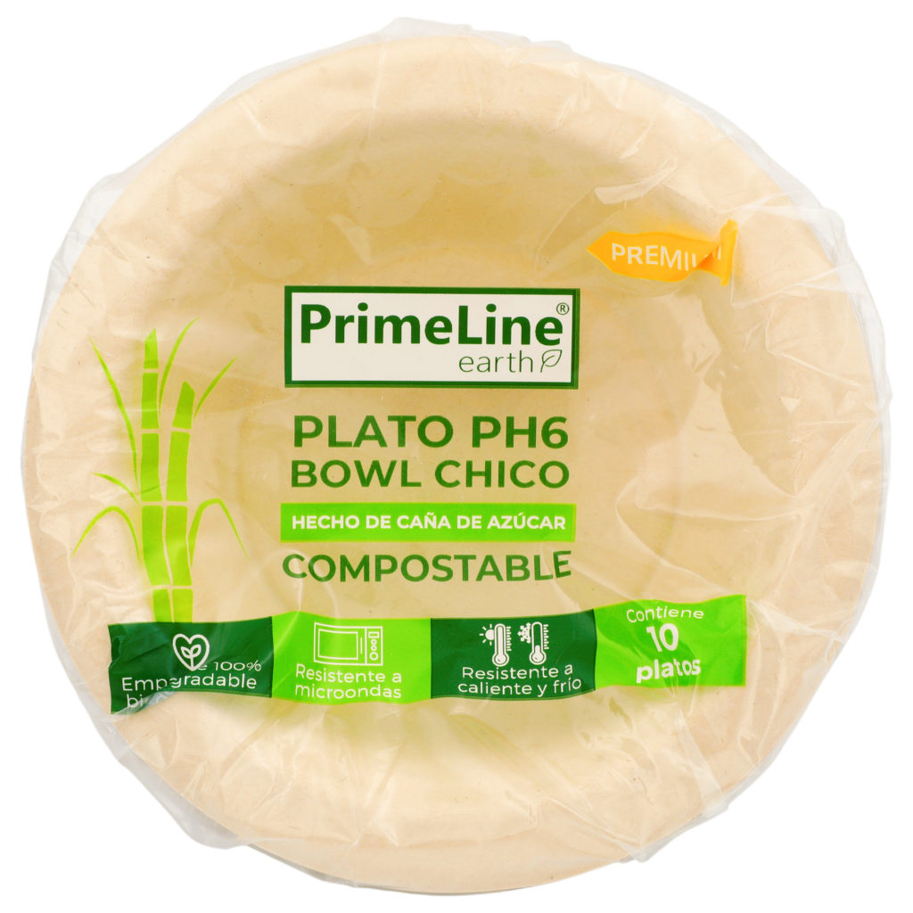 Plato Tipo Bowl 6'' Caña con 10 Primeline Earth