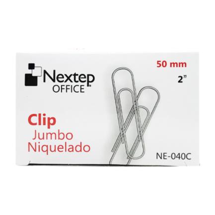 Clip Estandar Jumbo de Metal con 100 Nextep 