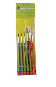 Pinceles Mix Oleo-Acuarela Kit Con 6 Pinceles